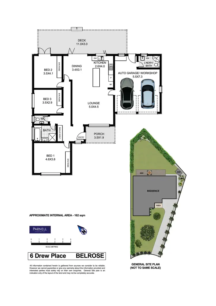 Floorplan of Homely house listing, 6 Drew Place, Belrose NSW 2085