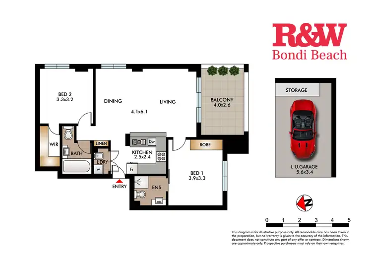 Floorplan of Homely apartment listing, 11/75-79 Coogee Bay Road, Randwick NSW 2031