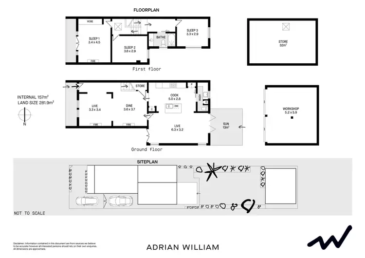 Floorplan of Homely house listing, 8 Bishop Street, Petersham NSW 2049