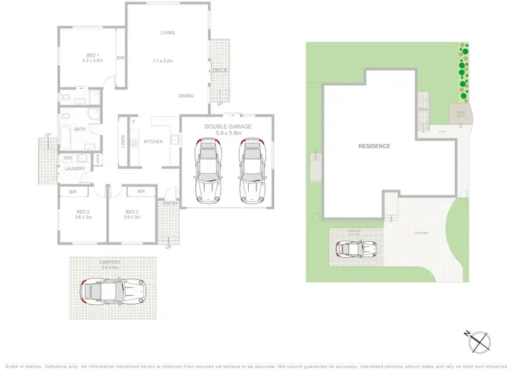 Floorplan of Homely villa listing, 2/57 Marcia Street, Coffs Harbour NSW 2450