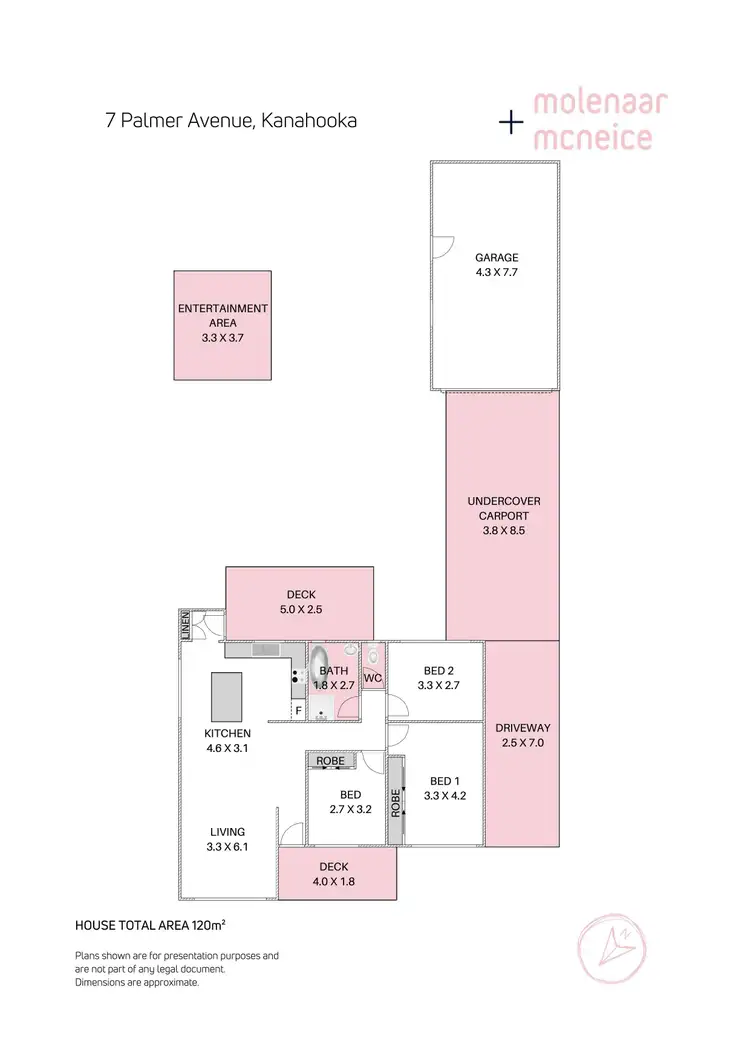 Floorplan of Homely house listing, 7 Palmer Avenue, Kanahooka NSW 2530