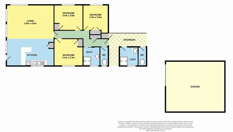 Floorplan of Homely house listing, 5 Howard Street, Lorne VIC 3232