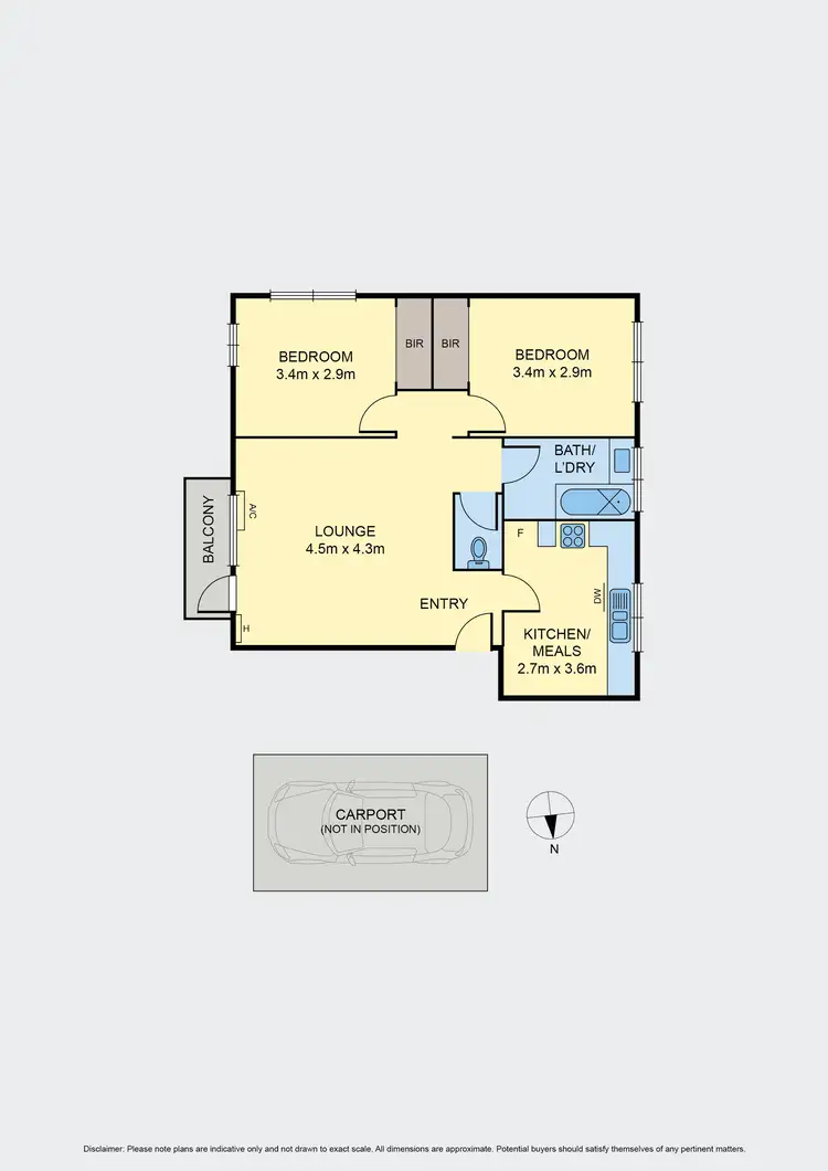 Floorplan of Homely apartment listing, 10/1 Grandison Street, Moonee Ponds VIC 3039