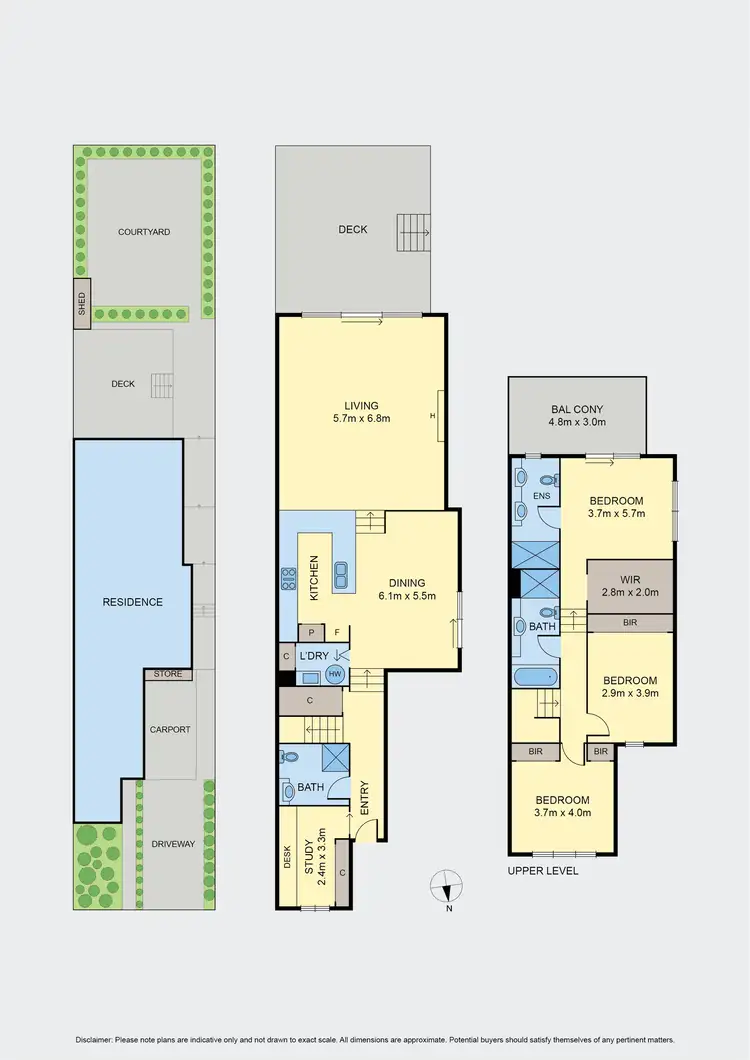 Floorplan of Homely house listing, 73A Eglinton Street, Moonee Ponds VIC 3039