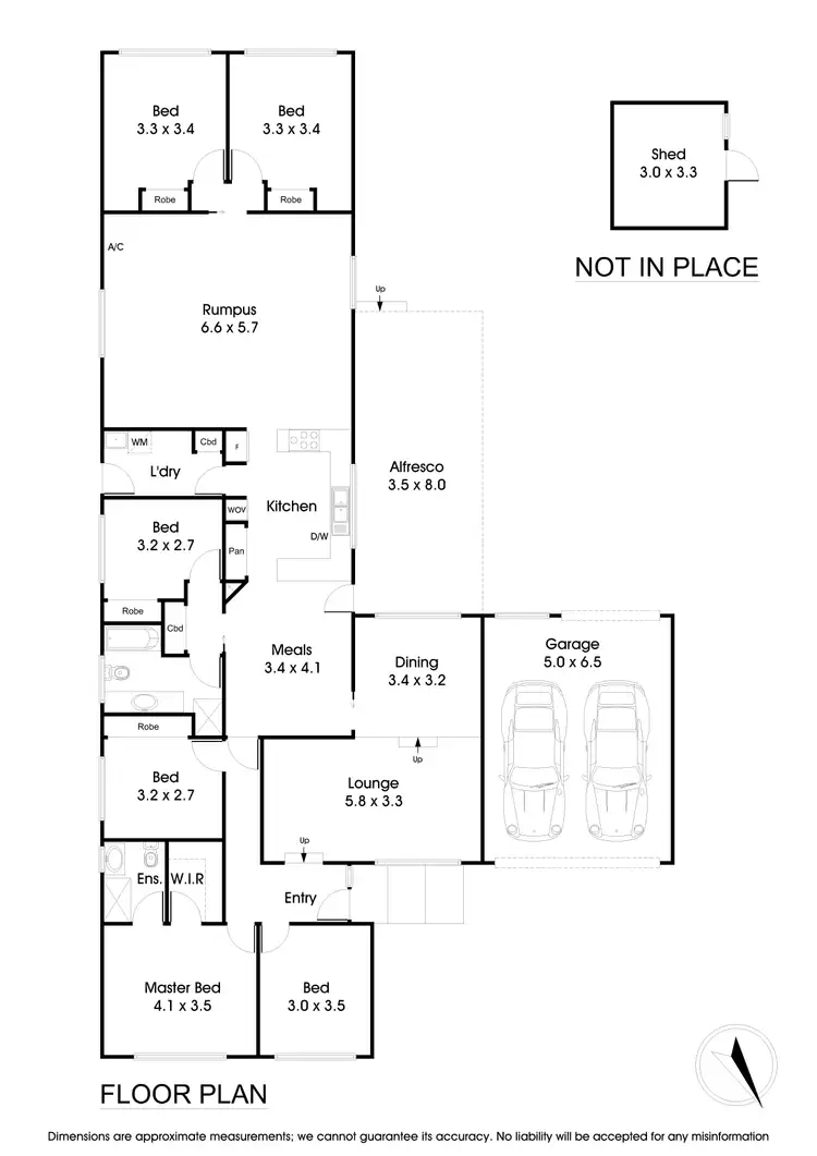 Floorplan of Homely house listing, 61 Barmah Drive, Wantirna VIC 3152