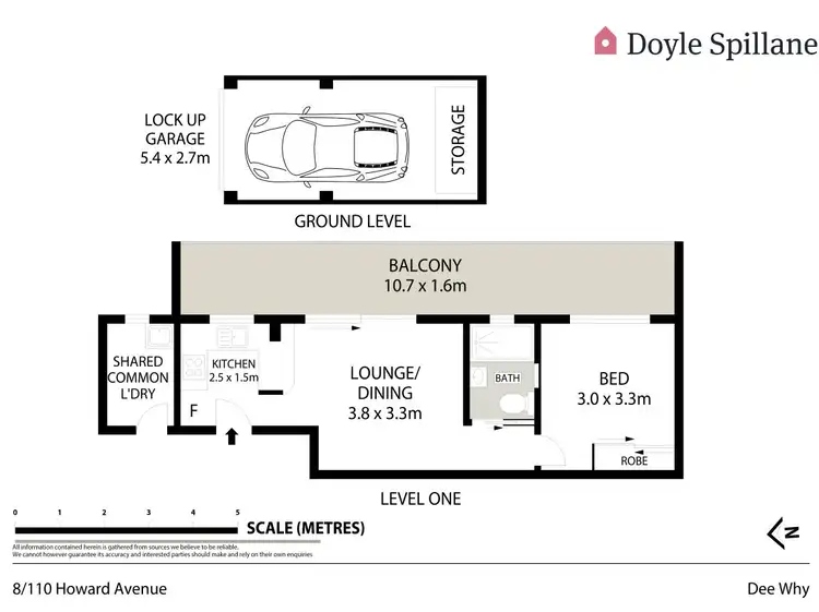 Floorplan of Homely apartment listing, 8/110 Howard Avenue, Dee Why NSW 2099