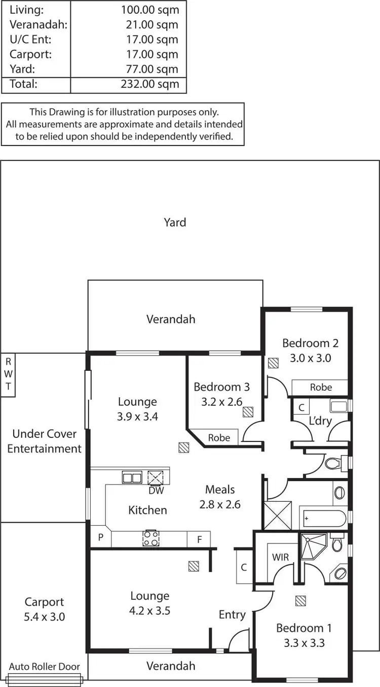 Floorplan of Homely house listing, 4 Chamberlain Street, Salisbury North SA 5108