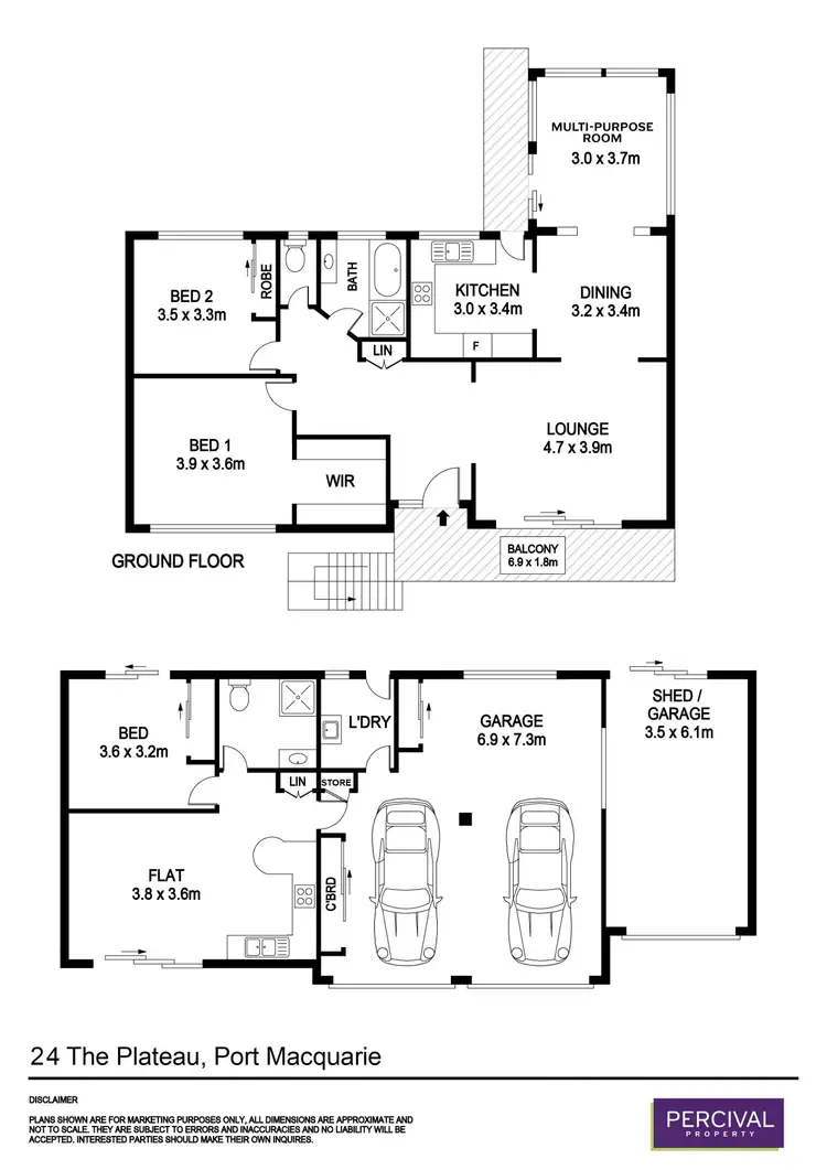 Floorplan of Homely house listing, 24 The Plateau, Port Macquarie NSW 2444
