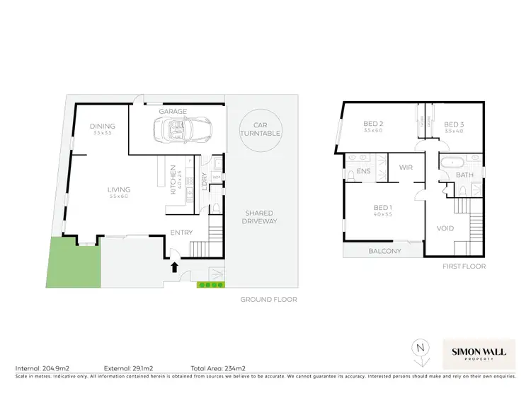 Floorplan of Homely house listing, 3/17A Berner Street, Merewether NSW 2291