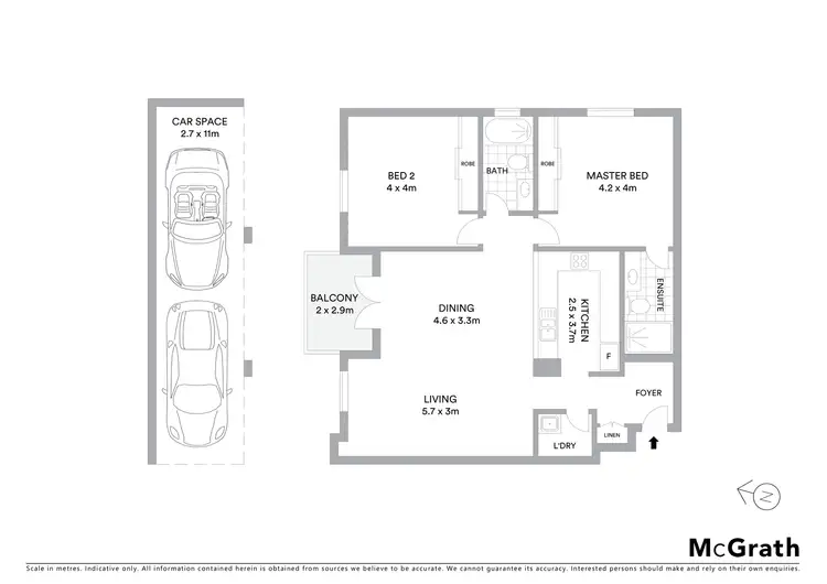 Floorplan of Homely apartment listing, 70/15 Begonia Street, Pagewood NSW 2035