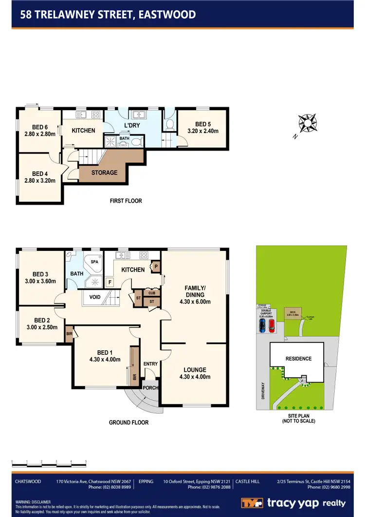 Floorplan of Homely house listing, 58 Trelawney Street, Eastwood NSW 2122