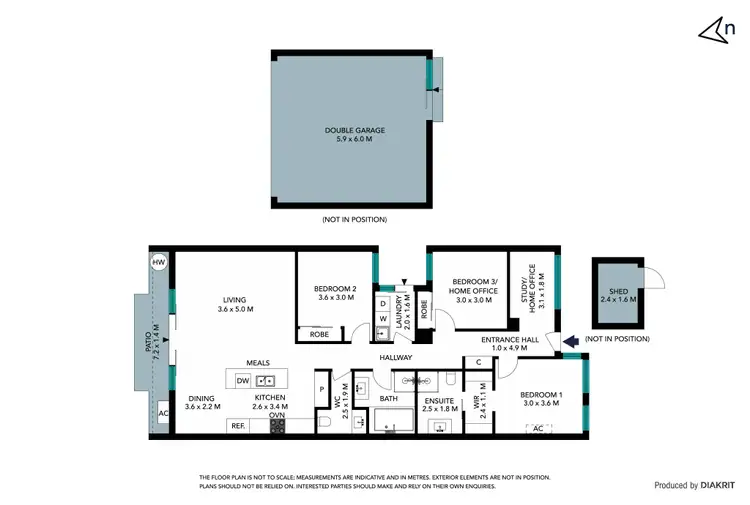 Floorplan of Homely house listing, 50 Tesselaar Road, Wollert VIC 3750