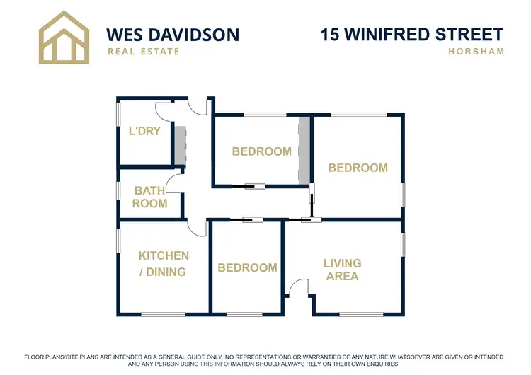 Floorplan of Homely house listing, 15 Winifred Street, Horsham VIC 3400