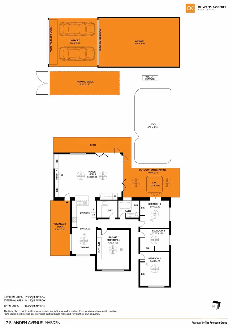 Floorplan of Homely house listing, 17 Blanden Avenue, Marden SA 5070