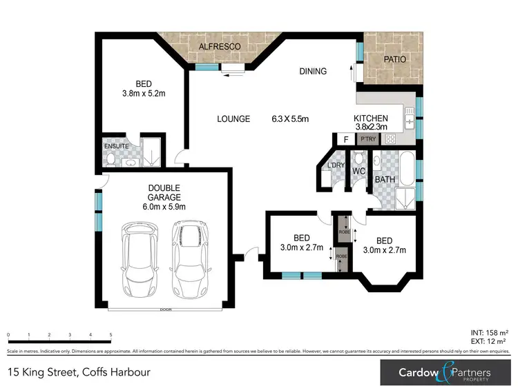 Floorplan of Homely unit listing, 15 King Street, Coffs Harbour NSW 2450