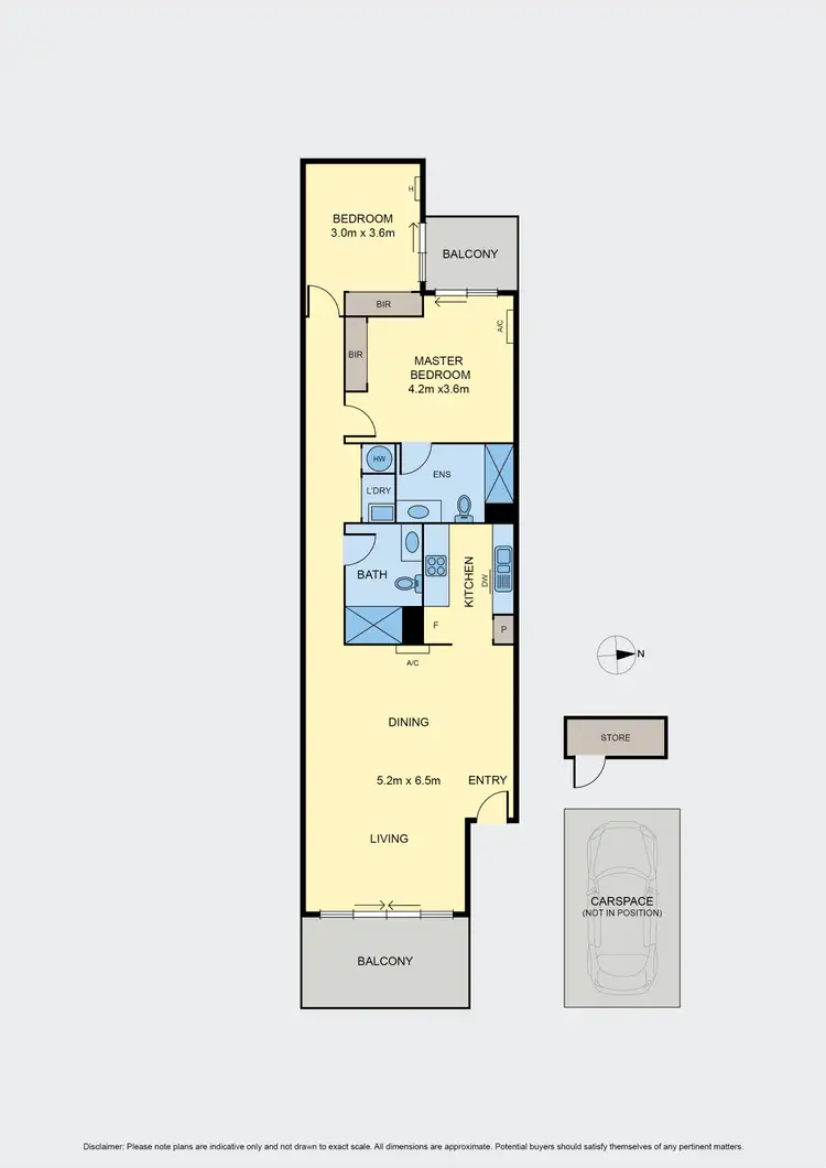 Floorplan of Homely apartment listing, 9/213 Buckley Street, Essendon VIC 3040