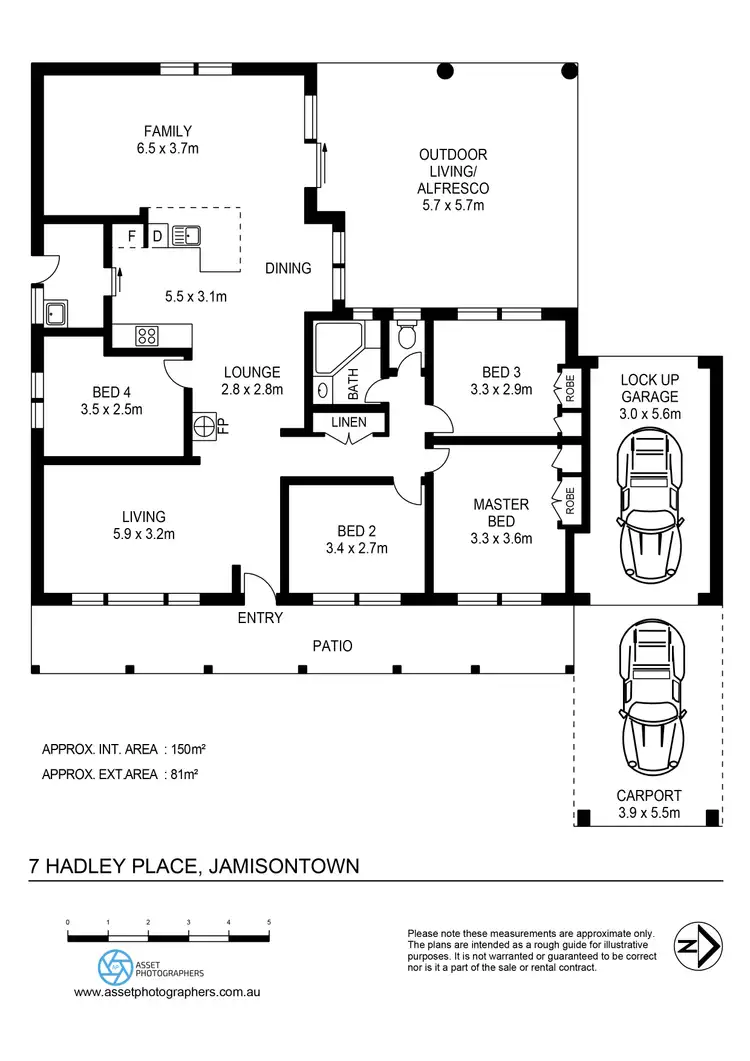 Floorplan of Homely house listing, 7 Hadley Place, Jamisontown NSW 2750