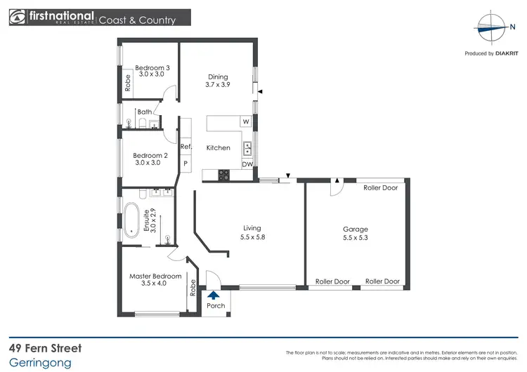 Floorplan of Homely house listing, 49 Fern Street, Gerringong NSW 2534