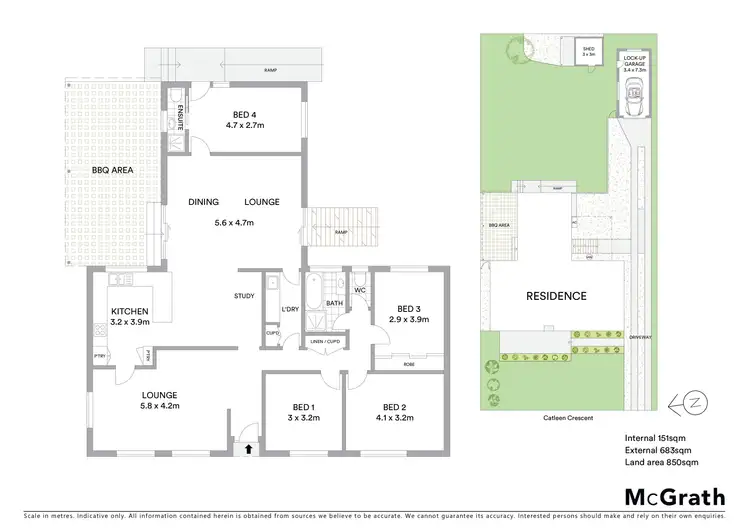 Floorplan of Homely house listing, 5 Catleen Crescent, Mudgee NSW 2850