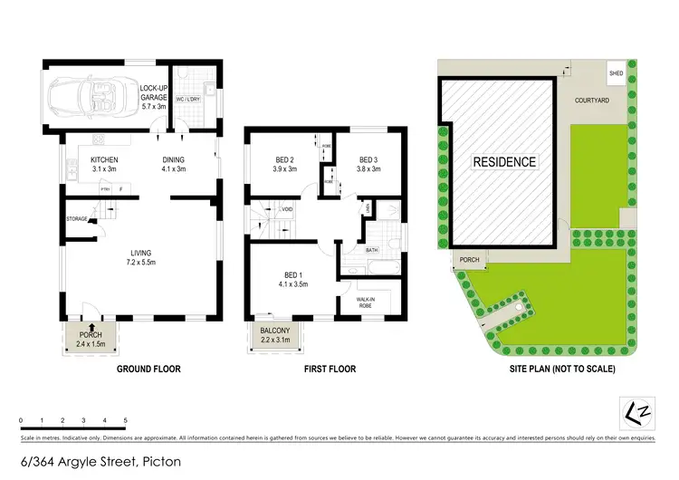 Floorplan of Homely house listing, 6/364 Argyle Street, Picton NSW 2571