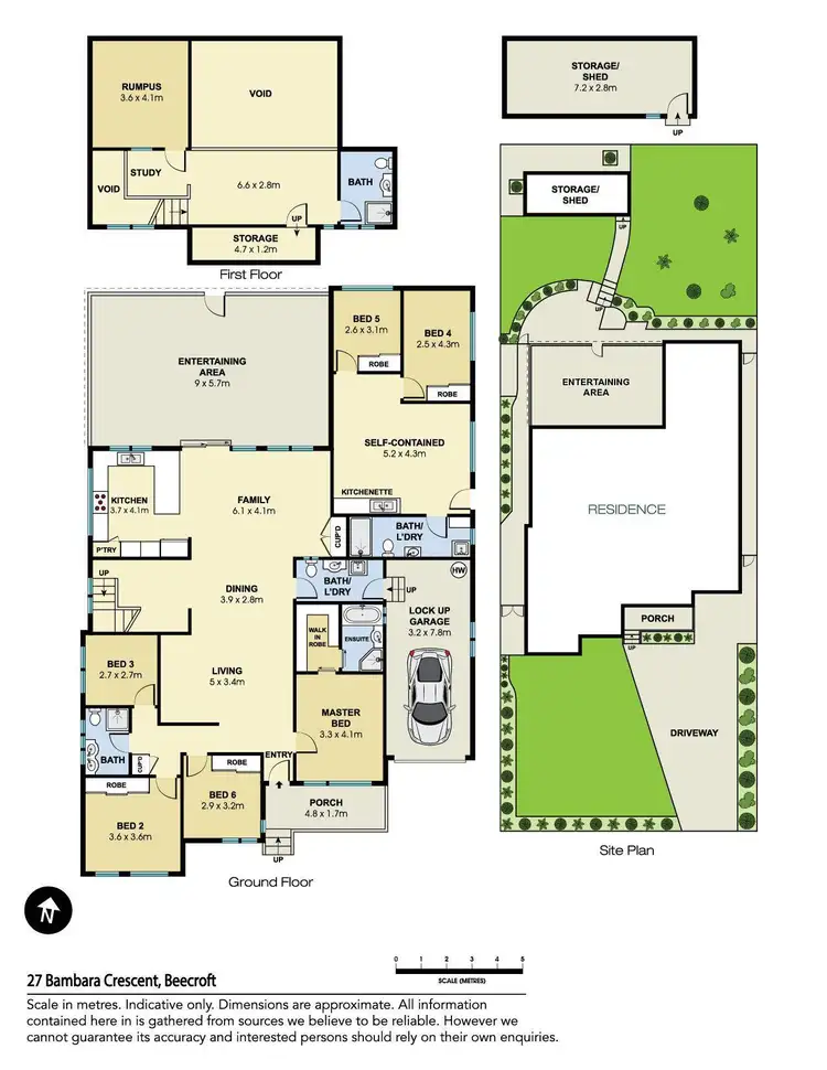 Floorplan of Homely house listing, 27 Bambara Crescent, Beecroft NSW 2119