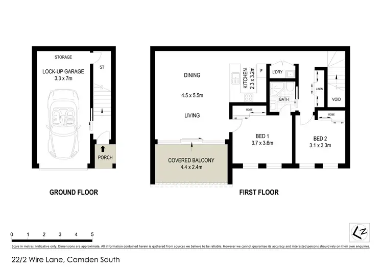 Floorplan of Homely house listing, 22/2 Wire Lane, Camden South NSW 2570