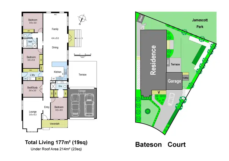 Floorplan of Homely house listing, 9 Bateson Court, Drouin VIC 3818