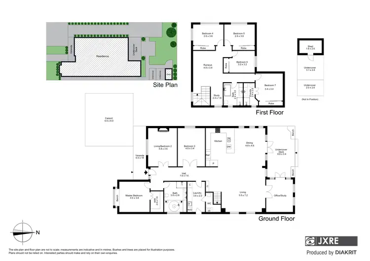 Floorplan of Homely house listing, 1 Florence Avenue, Clayton VIC 3168