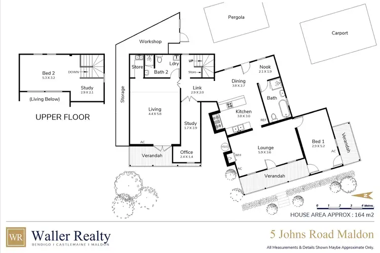 Floorplan of Homely house listing, 5 Johns Road, Maldon VIC 3463