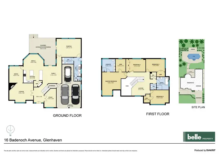Floorplan of Homely house listing, 16 Badenoch Avenue, Glenhaven NSW 2156