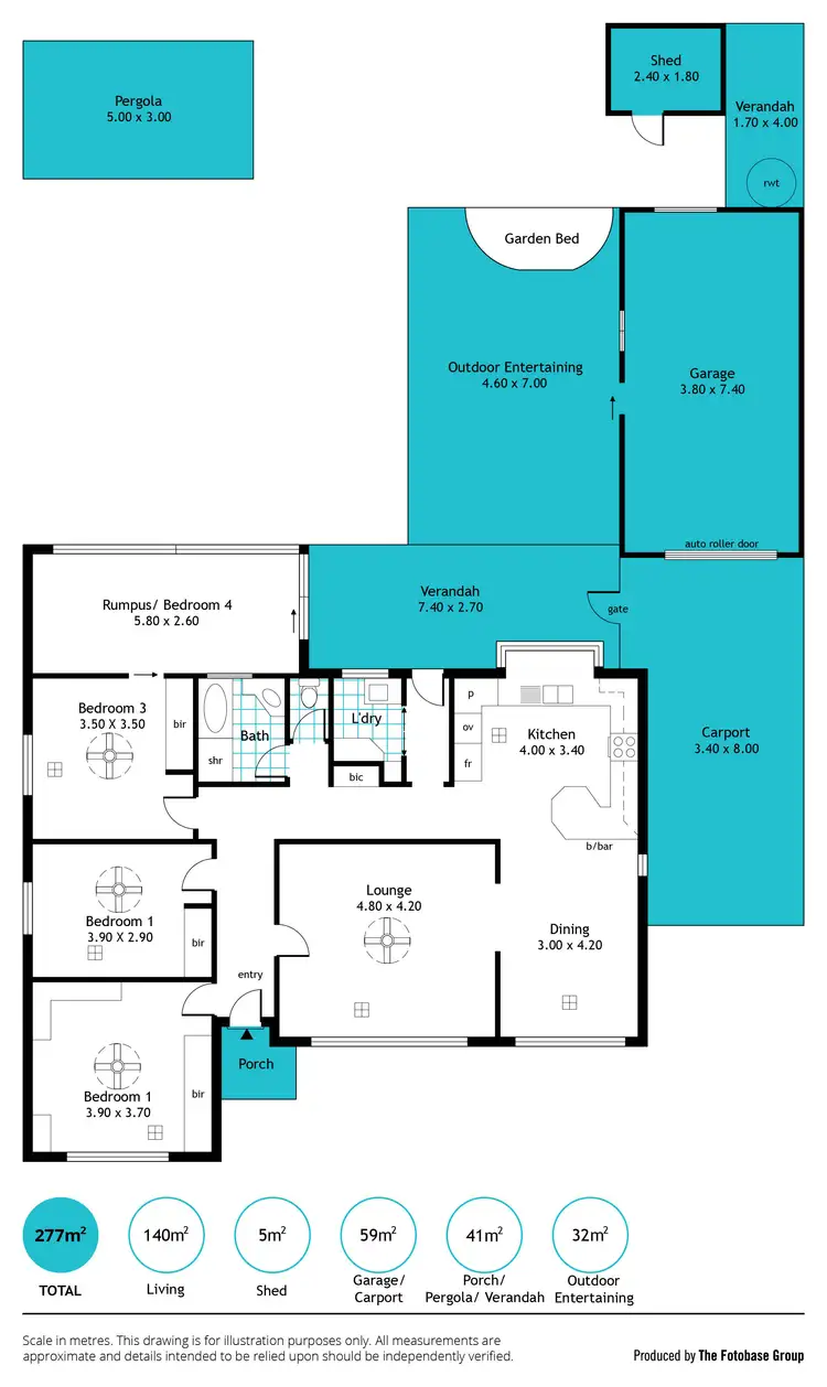 Floorplan of Homely house listing, 3 Richardson Avenue, Findon SA 5023
