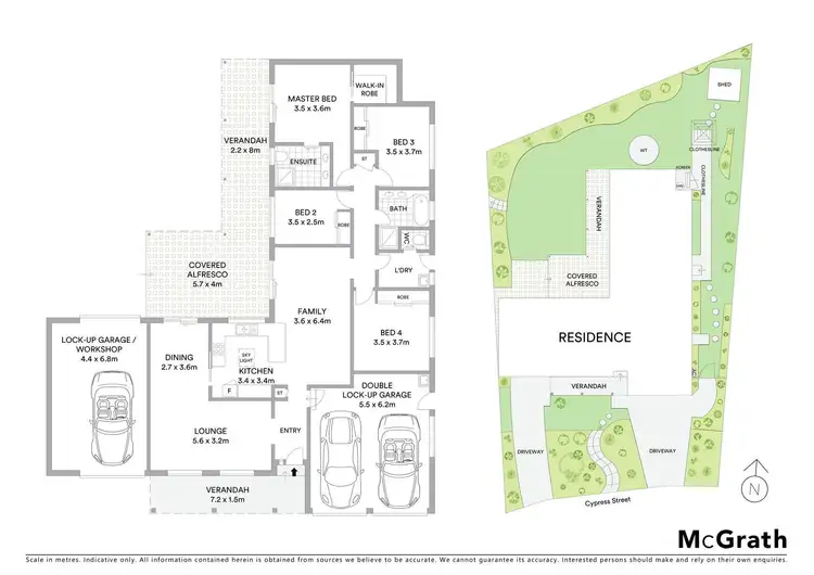 Floorplan of Homely house listing, 6 Cypress Street, Kuluin QLD 4558