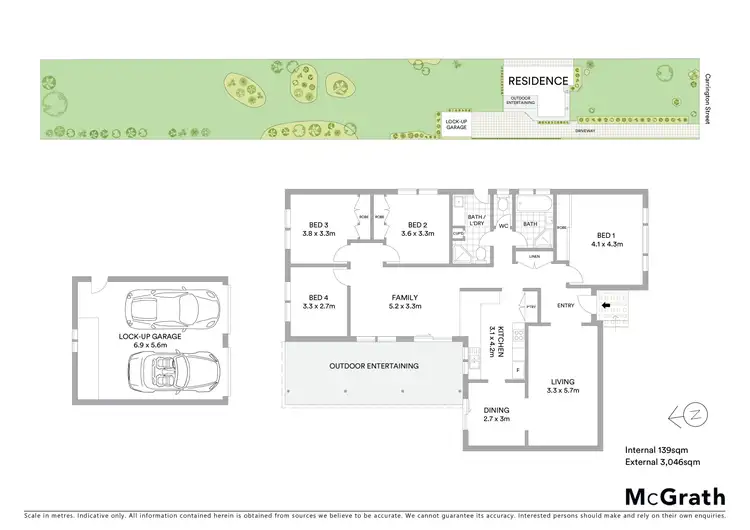 Floorplan of Homely house listing, 96 Carrington Street, Narara NSW 2250
