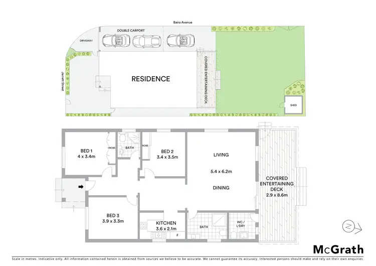 Floorplan of Homely house listing, 27 Jarrett Street, Clemton Park NSW 2206