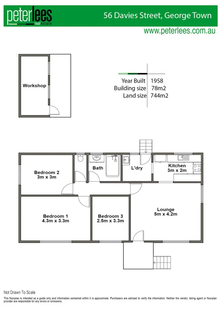 Floorplan of Homely house listing, 56 Davies Street, George Town TAS 7253