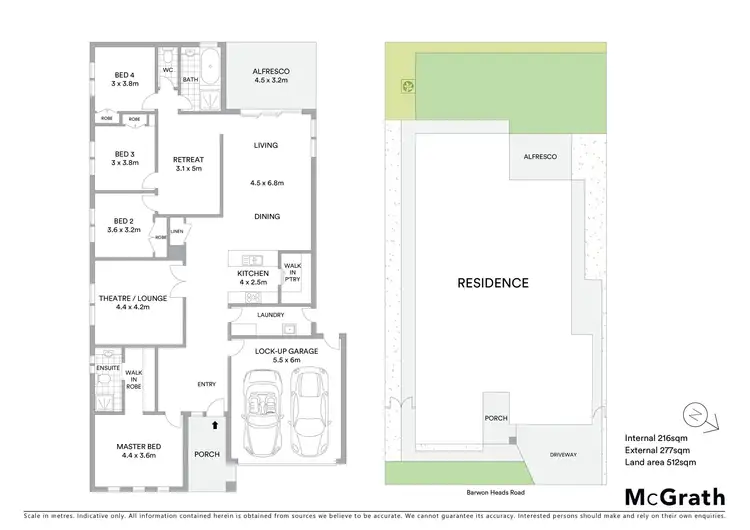 Floorplan of Homely house listing, 812 Barwon Heads Road, Armstrong Creek VIC 3217