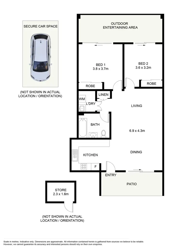 Floorplan of Homely unit listing, 24/225 Princes Highway, Corrimal NSW 2518