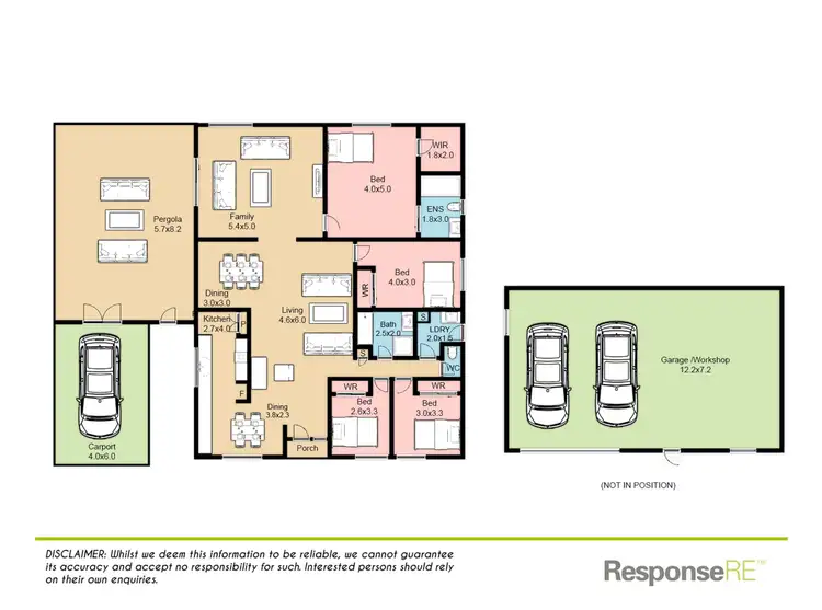 Floorplan of Homely house listing, 41 Callisto Drive, Cranebrook NSW 2749
