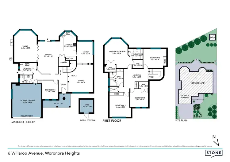 Floorplan of Homely house listing, 6 Willaroo Avenue, Woronora Heights NSW 2233