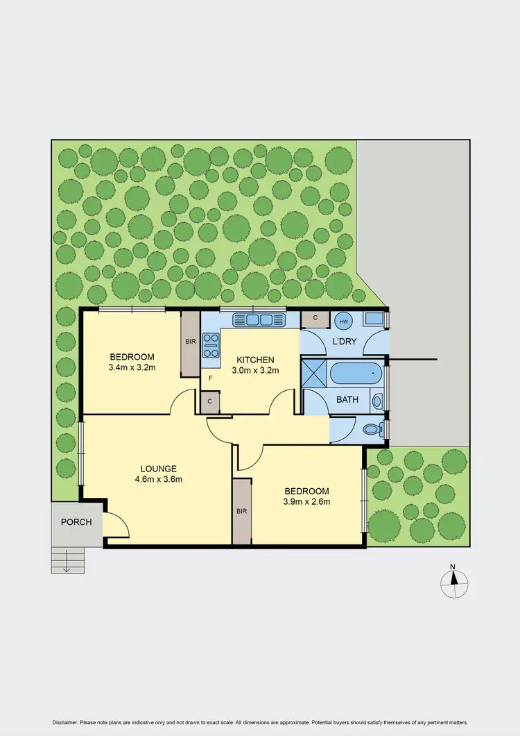 Floorplan of Homely apartment listing, 1/512-514 Moreland Road, Brunswick West VIC 3055