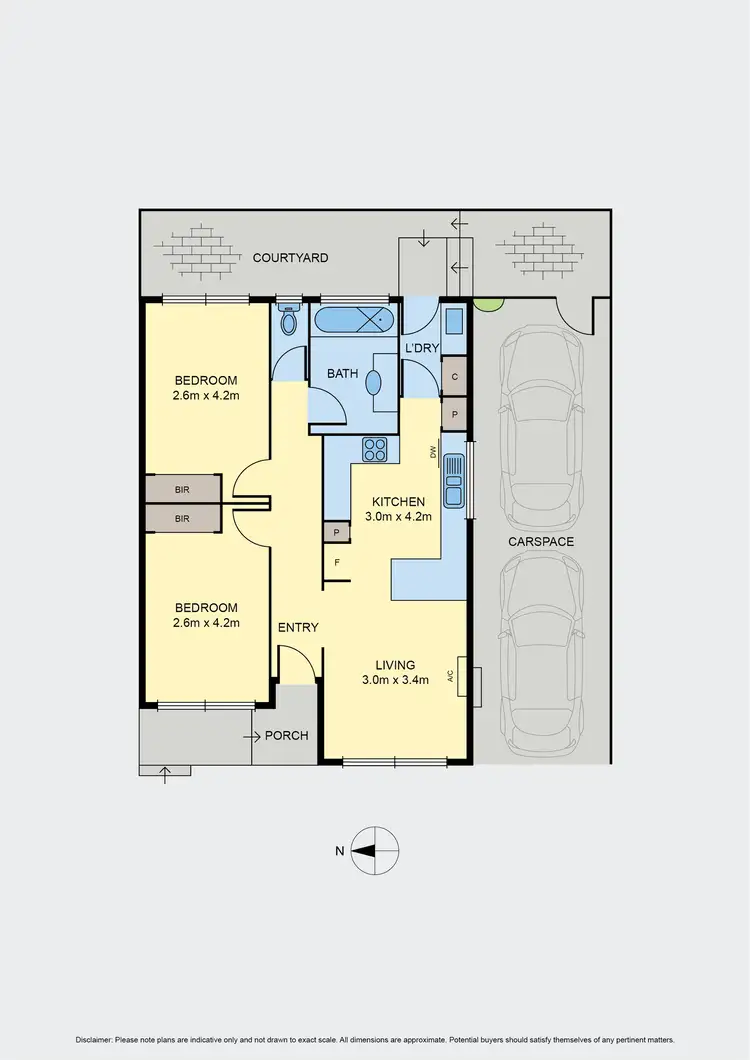 Floorplan of Homely villa listing, 8/508-510 Moreland Road, Brunswick West VIC 3055