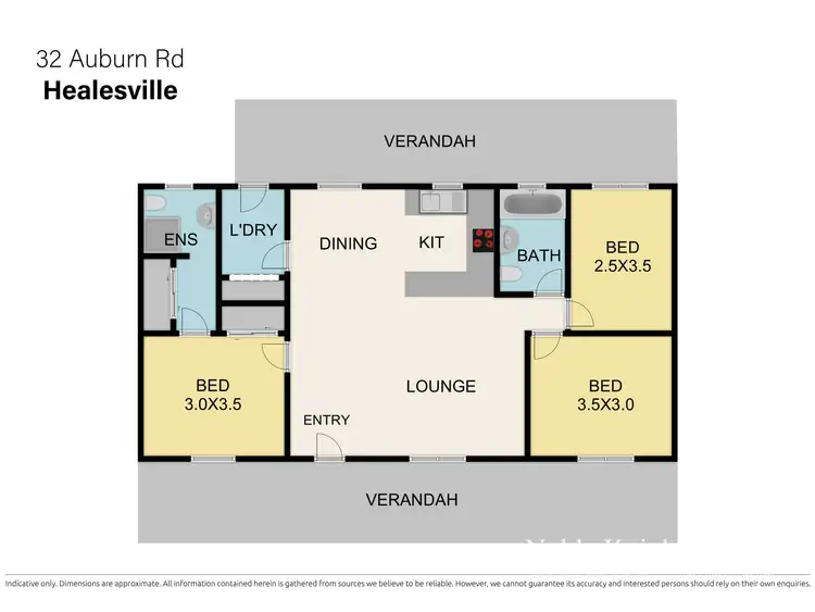 Floorplan of Homely house listing, 32 Auburn Road, Healesville VIC 3777