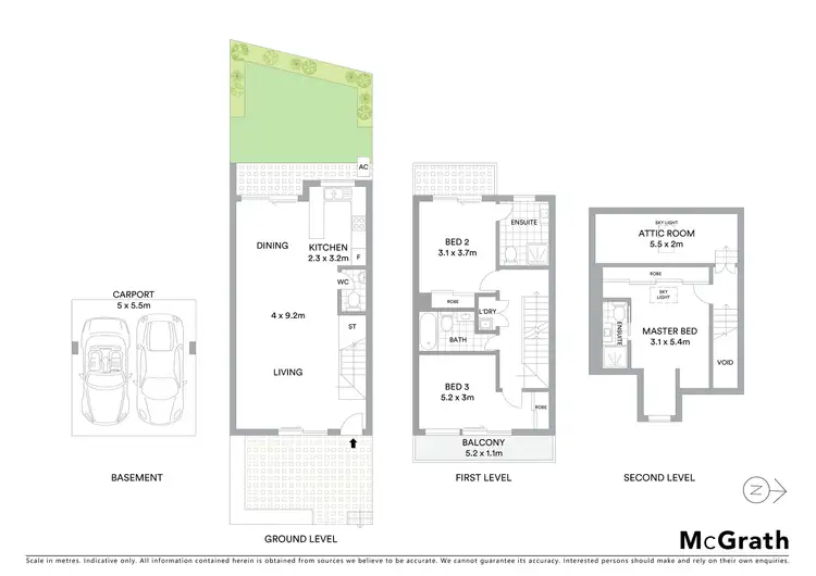 Floorplan of Homely townhouse listing, 4/11 Pearce Street, Ermington NSW 2115