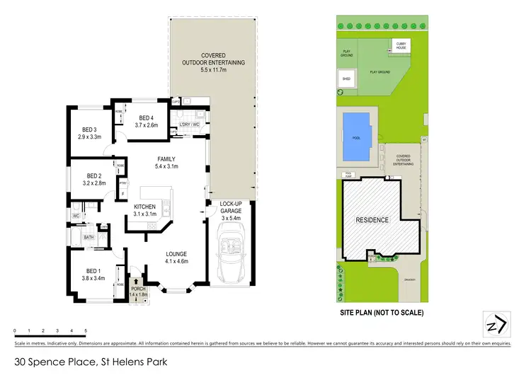 Floorplan of Homely house listing, 30 Spence Place, St Helens Park NSW 2560