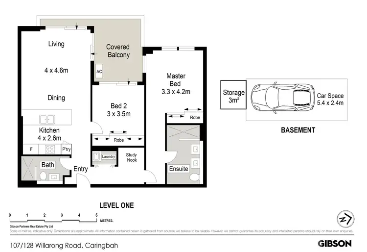 Floorplan of Homely apartment listing, 107/128 Willarong Road, Caringbah NSW 2229