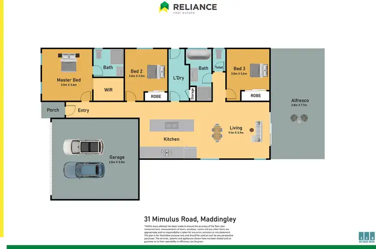Floorplan of Homely house listing, 31 Mimulus Road, Maddingley VIC 3340