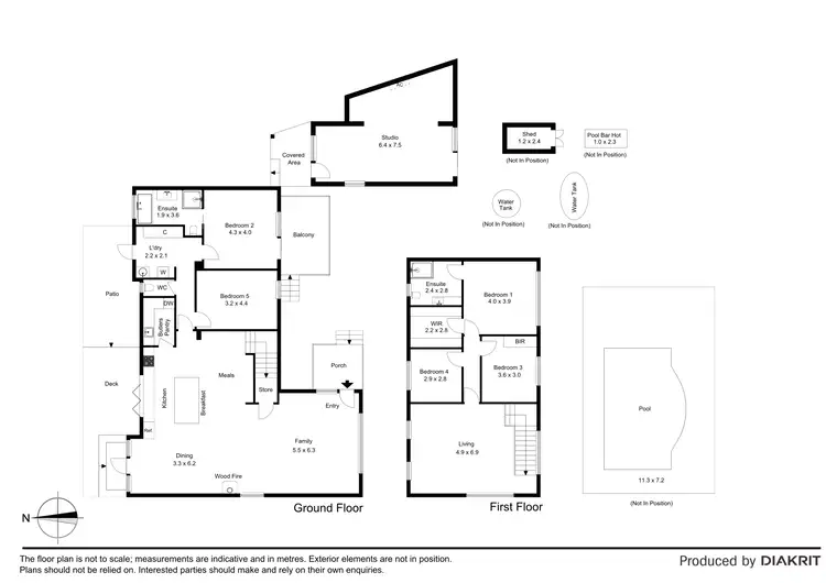 Floorplan of Homely house listing, 21 Bluewater Court, Balnarring VIC 3926