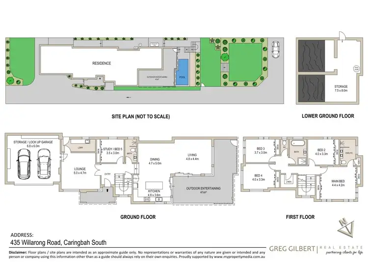 Floorplan of Homely house listing, 435 Willarong Road, Caringbah South NSW 2229
