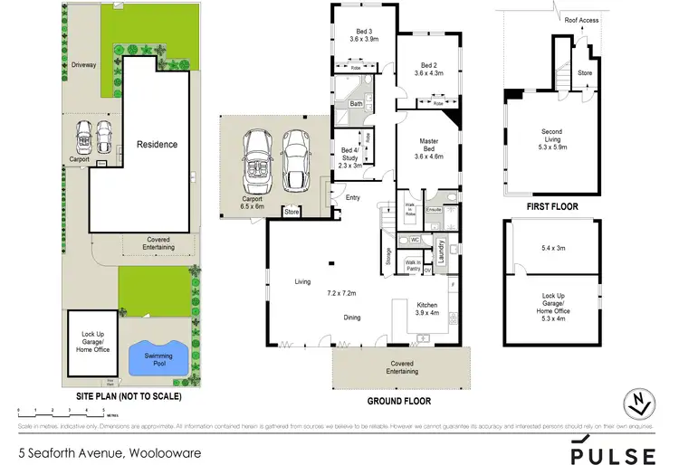 Floorplan of Homely house listing, 5 Seaforth Avenue, Woolooware NSW 2230