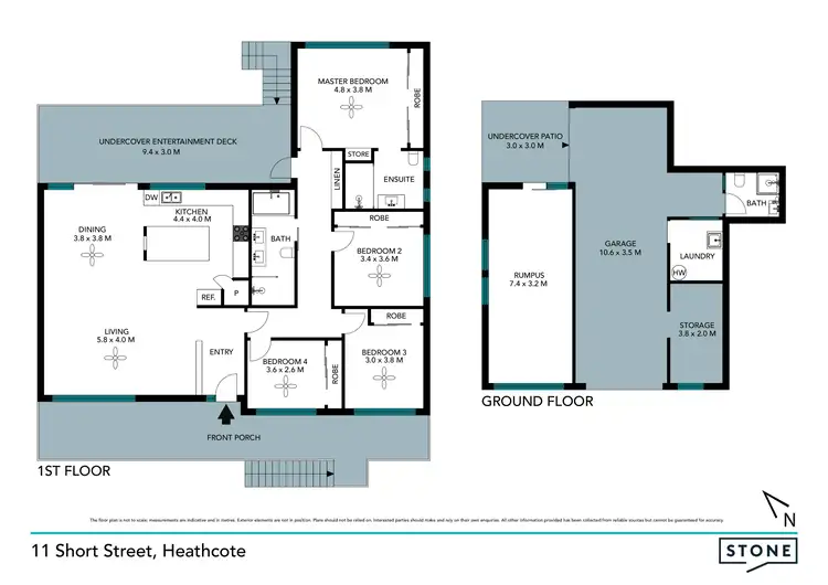 Floorplan of Homely house listing, 11 Short Street, Heathcote NSW 2233